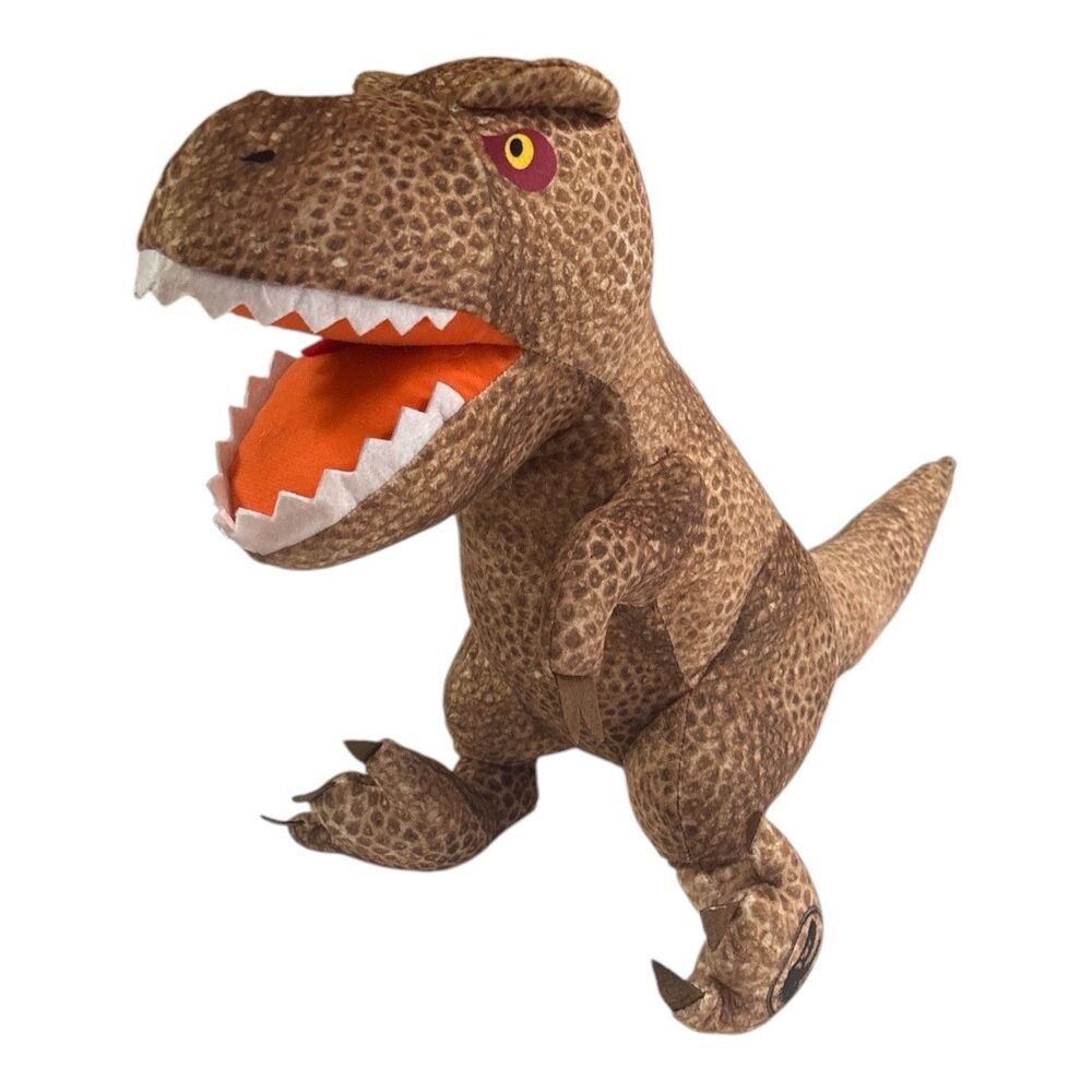 Jurassic World Dominion Raging Dinosaur T-Rex Stuffed Animal Plush Pillow 24”
